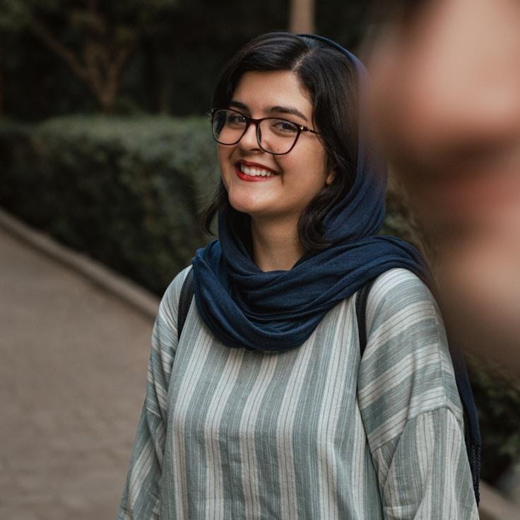 Portrait of Riley Chen, group coordinator and fusion cooking expert